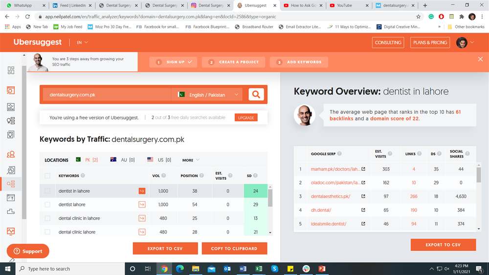Multi-client technical SEO audit evidence preview